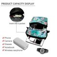 thumbnail image 4 of FUIALDOLG Bird Flower Watercolor Print with Pocket Crossbody Purse, Polyester Crossbody Bag Lightweight Crossbody Bags for Work Travel, 4 of 7