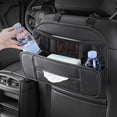 thumbnail image 2 of Organizador trasero del asiento del coche Sunnimix Estuche de almacenamiento negro, 2 of 8
