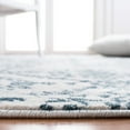 thumbnail image 4 of SAFAVIEH Martha Stewart Isabella Diamond Area Rug, Navy/Ivory, 6'7" x 6'7" Square, 4 of 8