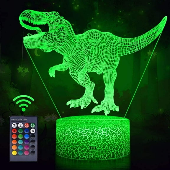 VONTER Remote Control & Touch T Rex LED Night Light