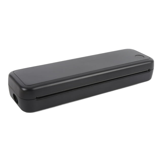 Portable Travel Thermal Printer, Inkless Mobile Printer with 1 Roll Paper for Travel Use for Phone PC