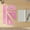 Pink, variant on Aluminum Alloy 4Pcs Geometry Ruler Set, Hollow Stencil Design, 15cm Straight Ruler Triangular Rulers Protractor Round Edge Metal Measuring Drawing Tools for Math Art, Office Supplies