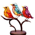 thumbnail image 2 of Bird Craft Statue Ornaments Table Art Home Room Decoration Gift for Housewarming Decor, 2 of 3