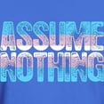 thumbnail image 3 of CafePress - Assume Nothing Transgender Pride Dark T Shirt - Men's Classic Graphic Cotton T-Shirt, 3 of 4