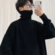 thumbnail image 4 of Suéteres de punto holgados de gran tamaño para hombre, suéteres de otoño e invierno para hombres, jerséis, ropa popular coreana, prendas de punto originales, 4 of 5