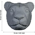 thumbnail image 7 of SkyAuks 3D Animal Wall Sconce LED Wall Lamp Resin Animal Statue Wall Lamp 3D Printed Wall Decoration Hanging, Staircase, Hallway, Kitchen Wall Sconce (Eagle/Lion/Owl/Angel), 7 of 7