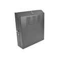 thumbnail image 1 of Tripp Lite 4U Wall Mount Low Profile Secure Rack Enclosure Cabinet Vertical - Armoire à Rack - Montable au Mur - Noir - 4U - 19 Pouces, 1 of 9
