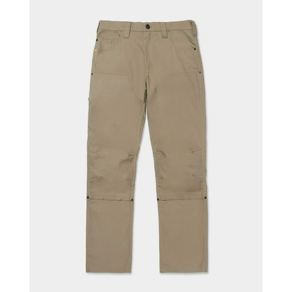 MEN'S DOUBLE FRONT STRETCH CANVAS PANT - STRAIGHT FIT