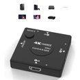 thumbnail image 1 of 2.0 HD Multimedia Interface 2.0 Switcher 3 In 1 Out 3x1 4K 60HZ HD Multimedia Interface Switch For Home Theater, 1 of 8