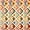 Rust Olive Cream, variant on Castle Fairy Vintage Bee Graphic Twin Quilt Set 2 Pieces,Geometric Honeycomb Twin Coverlet Set,Black Cream Golden Yellow,1 Bedspread and 1 Pillowcase