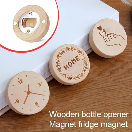 

Caihezhi Multifunctional Refrigerator Magnet Decorative 3D Design Engraving Process Bottle Opener for Kitchen