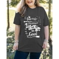 thumbnail image 3 of Anbech Hocus Pocus Shirts for Women's Plus Size Halloween Shirts Its Just A Bunch of Hocus Pocus Oversized Graphic Tee, 3 of 6