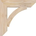 thumbnail image 3 of Ekena Millwork 3 1/2"W x 18"D x 18"H Thorton Slat Smooth Bracket, Douglas Fir, 3 of 4