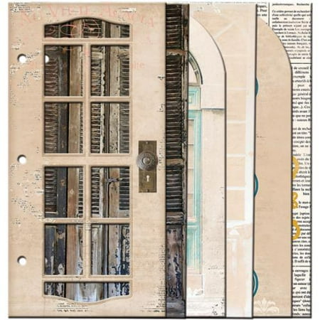 The Avenues Mini Chipboard Album 7"-