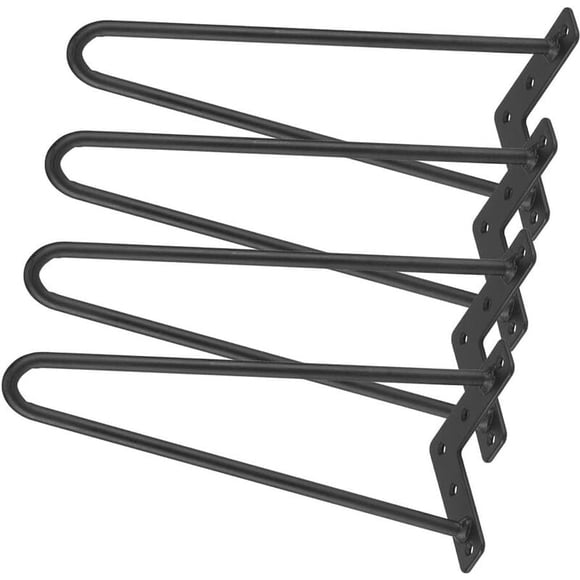 Creative Diy Furniture Solutions, Industrial Design Hairpin Legs Offering Sturdy Steel Construction, Easy Installation For Coffee Tables Desks And More, Classic Mid-century Modern