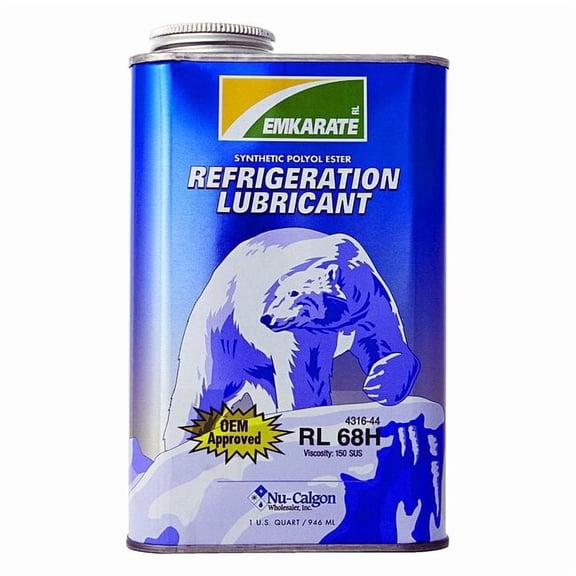 Nu-Calgon Refrigeration Lubricant,POE,1 qt 4316-44