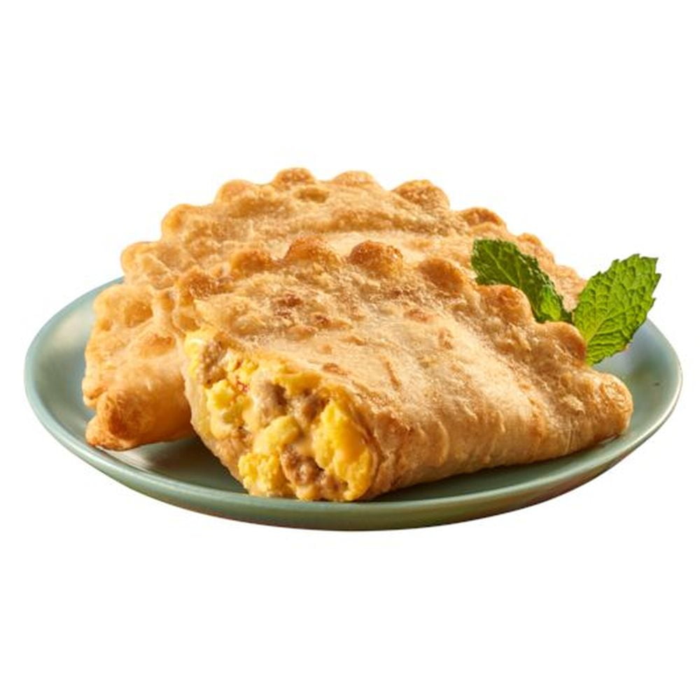 El Monterey Sleeveless Egg Sausage Cheese and Potato Empanada, 3 Ounce -- 24 per case