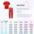 thumbnail image 5 of TiaoBug Kids Girls Boys Jazz Hip Hop Clothing Set Metallic T-shirt with Pant Street Ballet Dance Performance Costume Black 6, 5 of 5