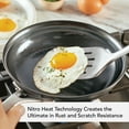 thumbnail image 3 of KitchenAid NITRO Carbon 8.5 Inch Steel Skillet, Induction Compatible, Metal Utensil, Broiler and Oven Safe to 750°F,, 3 of 9