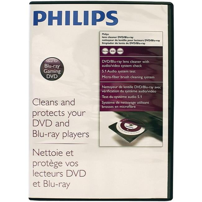Philips SVC234127 DVD & Bluray Laser Lens Cleaner