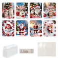 thumbnail image 2 of Ganfancp 8Pc Originalidad Tarjetero Monedero de Madera Serie Cute Christmas Monedero Colgante Decoración Hogar Liquidación Pinza Navideña*8, 2 of 7