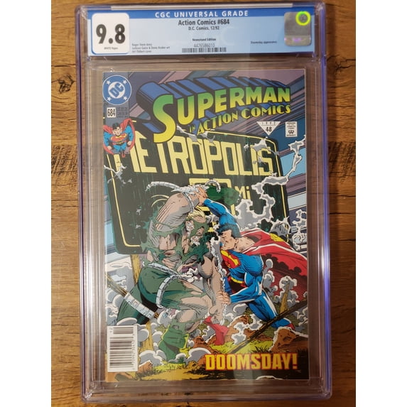 Action Comics #684 - CGC 9.8 Comic Book