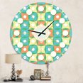 thumbnail image 2 of Designart Horloge Murale Moderne Mi-Siècle Motif Rétro Design Abstrait I, 2 of 4