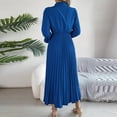 thumbnail image 4 of UPPADA Womens Fall Wedding Guest Dress Solid Long Sleeves Maxi Dress Elegant Evening Party Special Dresses Semi Formal Dresses for Women Plus Size, 4 of 5