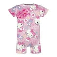 thumbnail image 5 of Hello Kitty Baby Boy Girl Romper Short Sleeve Cotton Bodysuit Outfits Jumpsuit Summer One Piece Clothes, 5 of 8