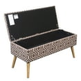 Otto & Ben Easy Lift Top Upholstered Ottoman Storage Bench, Multiple