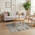 thumbnail image 3 of ODIKA Beige Motif Vintage Distressed Scroll Traditional Large Neutral Non-Slip Chair-Friendly for Home Office, Gaming Room, Under Desk, 3 of 7