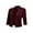 Burgundy, variant on Women's 3/4 Sleeve Cropped Cardigans Sweaters Jackets Open Front Short Shrugs for Dresses