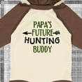 thumbnail image 4 of Inktastic Papas Future Hunting Buddy Boys or Girls Long Sleeve Baby Bodysuit, 4 of 5