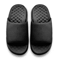 thumbnail image 3 of Unisex ISlide Black Cleveland Guardians Minimalistic Motive Slide Sandals, 3 of 5