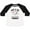 Baseball White and Black, variant on Cute Panda for Girls Girls Toddler T-Shirt