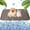 Brown, variant on Summer Pet Cooling Mat for Dogs Cats, Ice Silk Self-Cooling Pad, Portable Washable Non-Slip Pet Cool Blanket for Kennel Sofa Bed Floor