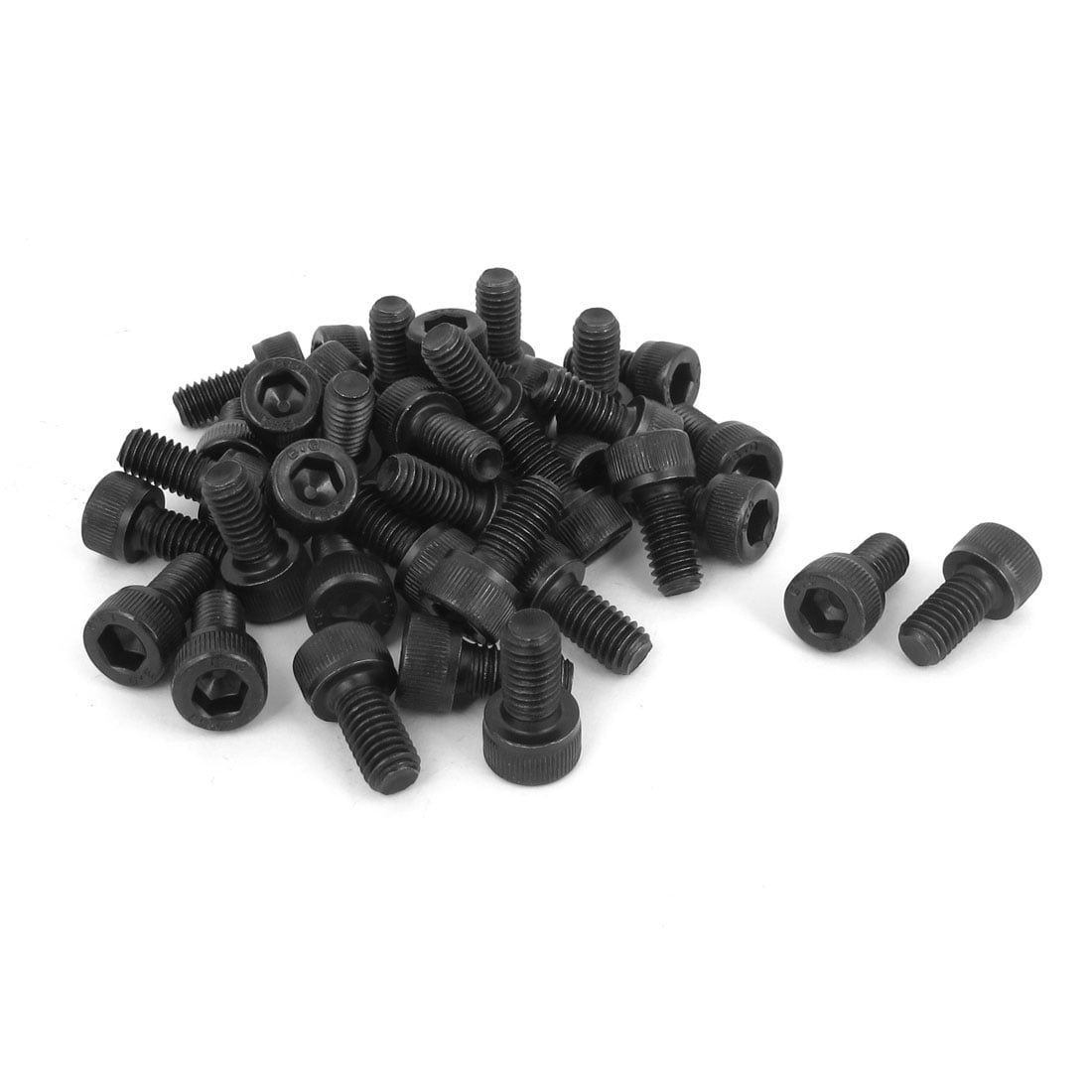 Industrial Fasteners & Hardware M5 M6 100pcs 304 stainless Black Zinc