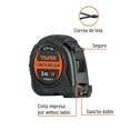 thumbnail image 4 of Flexómetro Truper Negro contra Impactos Cinta 3 m, 4 of 4