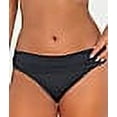 thumbnail image 3 of Sunsets Women's Swimwear Slate Seagrass Texture Unforgettable Bikini Bottom, 3 of 5