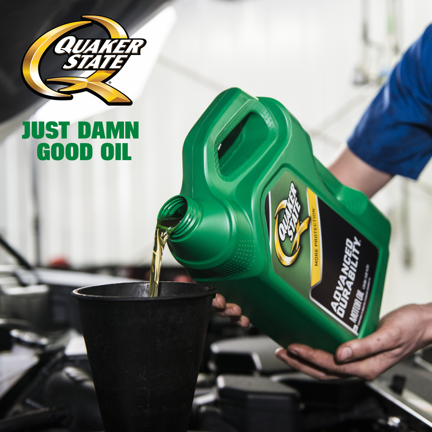 Quaker State High Mileage 10W-30 Synthetic Blend Motor Oil, 5 Quart - image 4 of 4