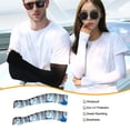 thumbnail image 2 of Eigraketly Brazo Sol Protección Ocultar Guardia transpirable Ropa deportiva Deportes al aire libre Mangas de fitness para correr Pesca Ciclismo Ciclismo camuflaje cielo azul Eigraketly OD021038-13, 2 of 6