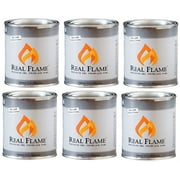 Real Flame 2112 13 oz Premium Fireplace Gel - Quantity 6