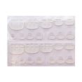 thumbnail image 1 of 50 Feuilles d'Autocollants de Colle pour Ongles Double Face Imperméables Gelée Faux Ongles Manucure Onglets Adhésifs, 1 of 7