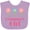 Lavender, variant on Inktastic Grandma's Girl Grandaughter Girls Baby Bib
