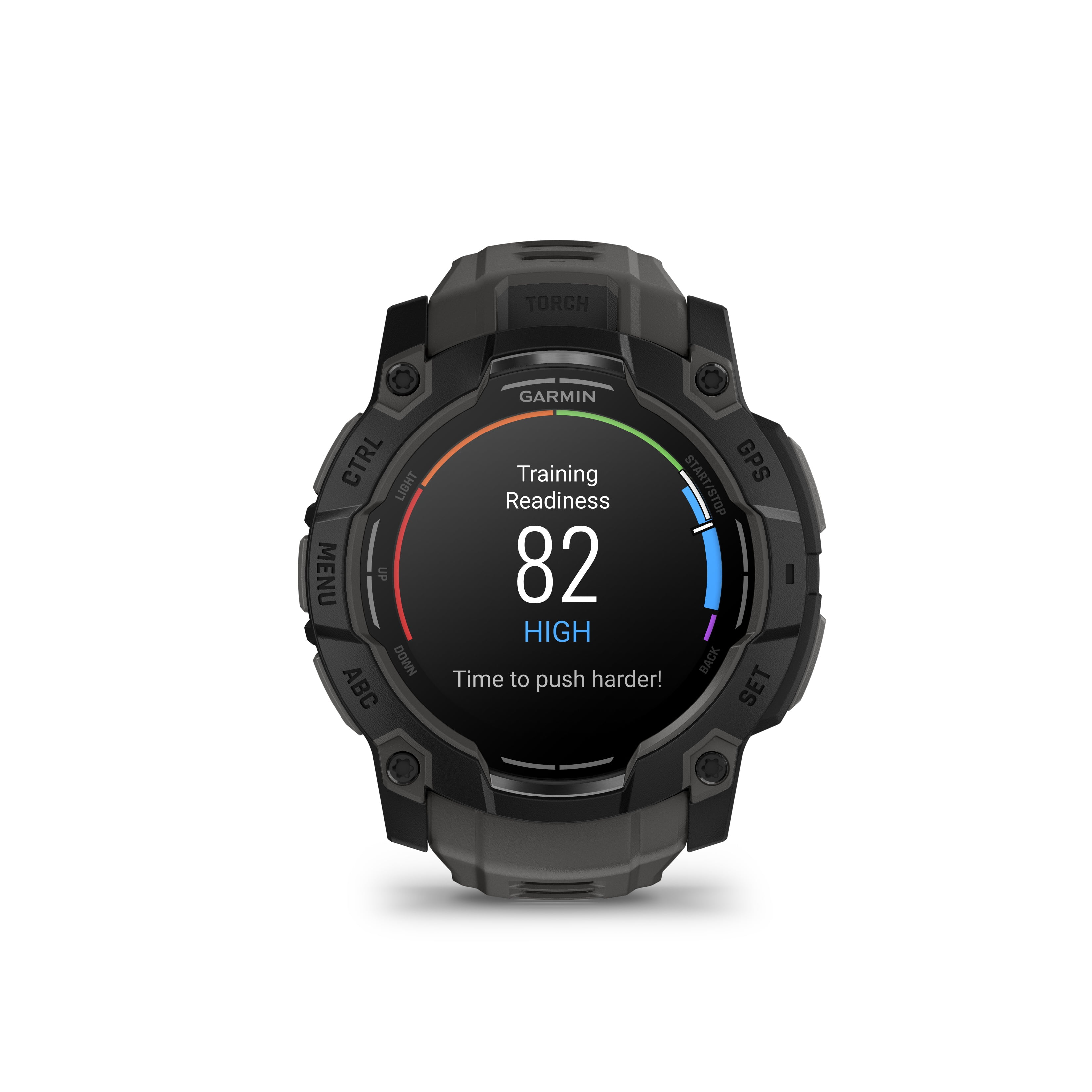 Garmin Instinct® 3 AMOLED GPS Smartwatch - 50-mm - Charcoal Black with Black Band