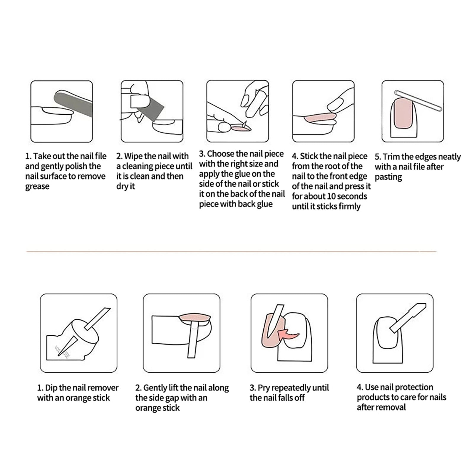 Long Nail Tips Coffin Nail on Medium Static Nails on Nails Long Coffin Flake Acrylic Nails Coffin Nails Tips Coffin Design Acrylic Nails Glue on Tip Nails Nail Tape for on Nails