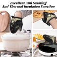 thumbnail image 7 of Pofeuu Vintage Winged Rose Skull Print Thickened Mini Silicone Oven Mitts Heat Resistant, Rubber Oven Mitt Gloves, Finger Pinch Grips, Pot Holder, Silicone Potholder, 7 of 7