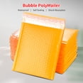 thumbnail image 3 of Bubble Mailers Bolsa acolchada para sobres de envío PolyMailer Self Seal Mailing Bolsas de Carevas  Burbuja PolyMailer, 3 of 7