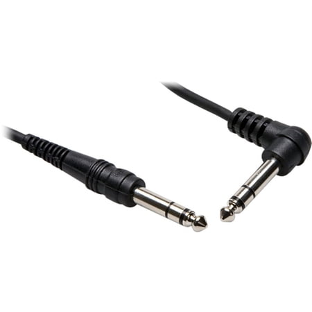 UPC: 0728736007086 | Hosa Balanced Interconnect Cable  1/4 in. to Right-Angle 1/4 in. – 5 ft.