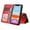Red, variant on Dteck iPhone 11 Case, PU Premium Leather Embossed Wallet Card Cash Slots Ultra-Slim Magnetic Flip Kickstand Shockproof Cover for iPhone 11 6.1 inch,Red
